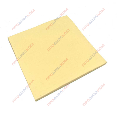 Теплопроводный желтый материал 86/320 1,0 х 50 х 50 мм (бабл-гум)