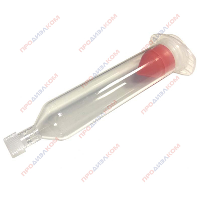 Дозирующий пластмассовый шприц для мгновенного дозирования клея PSY-30F прозрачный 30 мл ( заглушка + поршень ) 1 шт