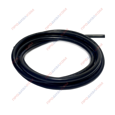 Провод силиконовый 12AWG 4 мм кв 1 м (черный)