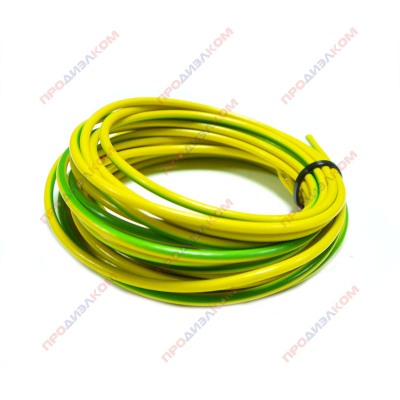 Монтажный провод НВ-3  2,5 мм кв.(желто-зеленый) 10 м