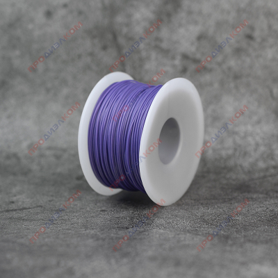 Провод силиконовый 30AWG 0,05 мм катушка 100 м (фиолетовый)