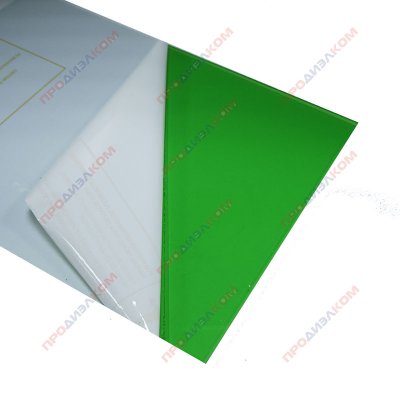 Оргстекло зеленое прозрачное Altuglas 3 х 200 х 300 мм