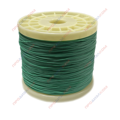 Провод силиконовый 30AWG 0,05 мм2 зеленый 500м 