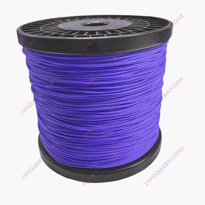 Провод силиконовый 28 AWG 0,08 мм2 фиолетовый 500 метров 