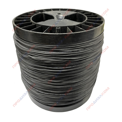 Провод гибкий силиконовый AWG 26 (0,12 мм2) черный 305 м