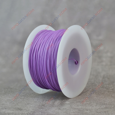 Провод силиконовый 30AWG 0,05 мм катушка 100 м (пурпурный)
