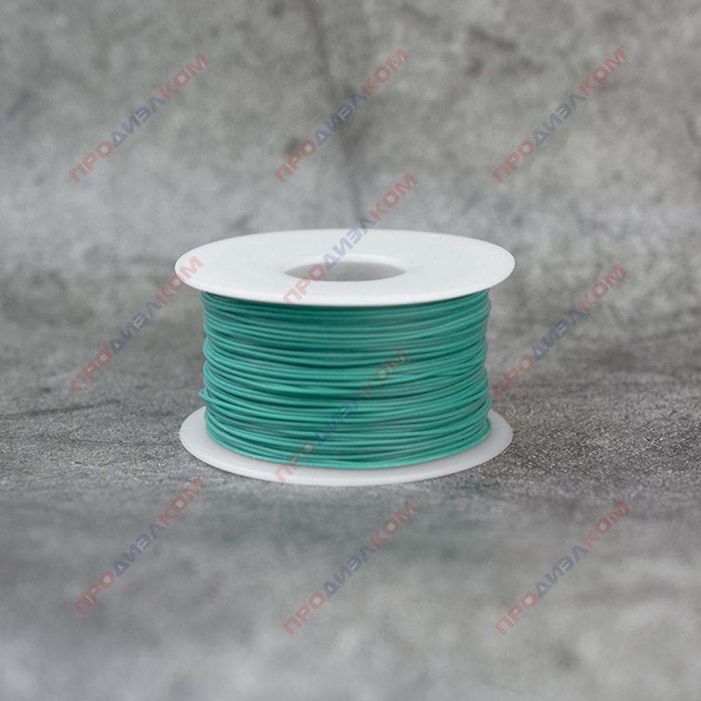 Провод силиконовый 30AWG 0,05 мм кв катушка 100 м (зеленый)