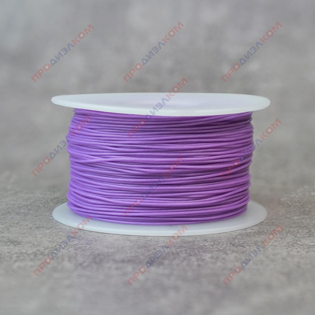Провод силиконовый 30AWG 0,05 мм катушка 100 м (пурпурный)