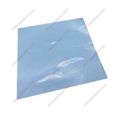 Теплопроводный голубой материал  0,8 х 50 х 50 мм 86/300 Вт/(м·К) 3,0