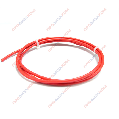 Провод гибкий силиконовый 16AWG (1,5 мм кв) красный 1 м
