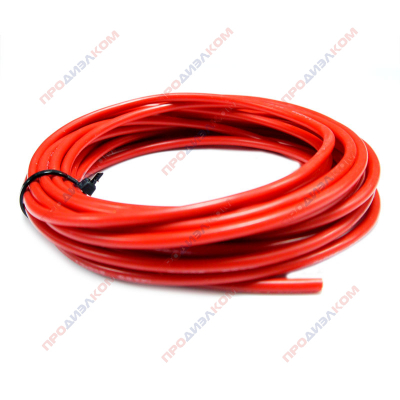 Провод силиконовый 14AWG  2,08 мм кв 1 м (красный)