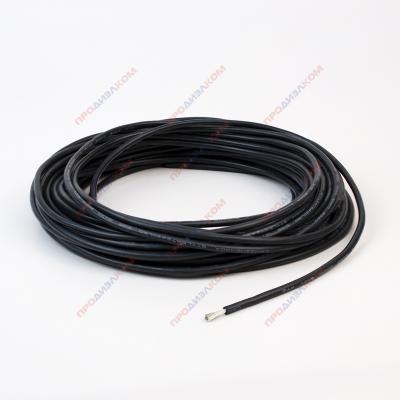 Провод силиконовый 17AWG 1,0 мм кв 5 м (черный)