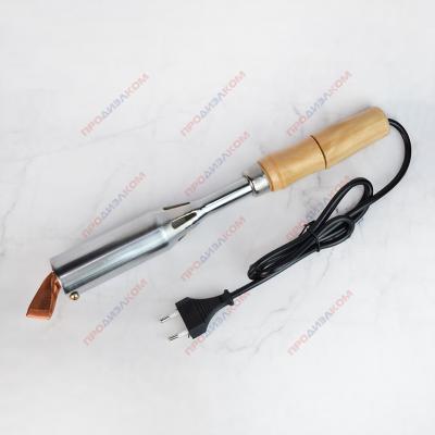 Мощный электрический паяльник с деревянной ручкой  Limites 300 Вт/220В (Китай)