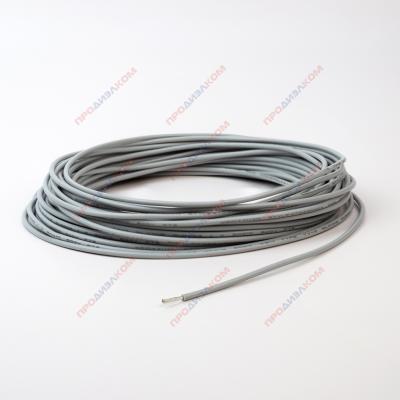 Провод силиконовый 24AWG 0,2 мм кв 10 м ( серый)