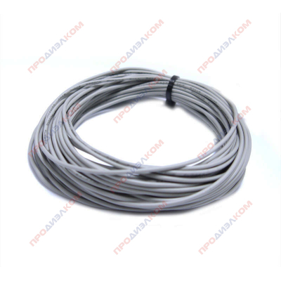 Провод силиконовый 28AWG 0,08 мм кв 10 м (серый)