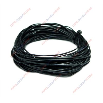 Провод силиконовый 28AWG 0,08 мм кв 10 м (черный)
