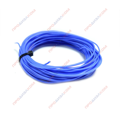 Провод силиконовый 30AWG 0,05 мм кв 10 м (синий)