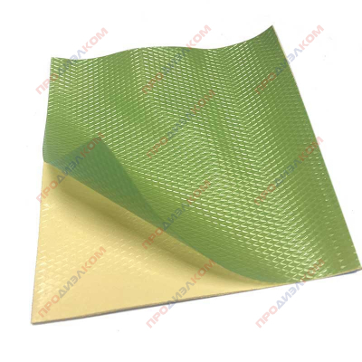 Теплопроводный желтый материал 86/320 3,0 х 100 х 100 мм (бабл-гум)