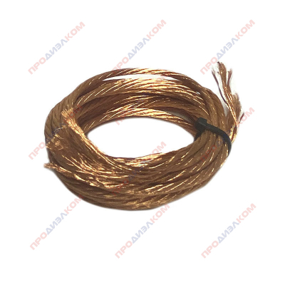 Провод обмоточный литцендрат Litz wire 615 х 0,071 мм  (2,433 мм2) 3 метра