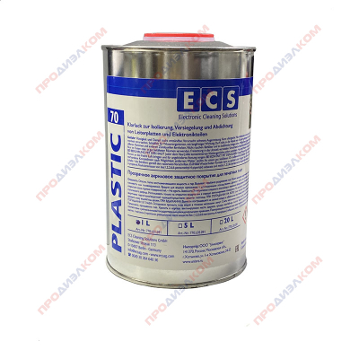 PLASTIK 70 ECS прозрачное акриловое защитное покрытие для печатных плат 1 л