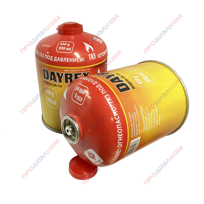 DAYREX-104 газовый баллон туристический 450 гр