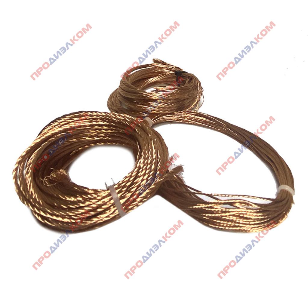 Провод обмоточный литцендрат Litz wire 300 х 0,1 мм 2 метра