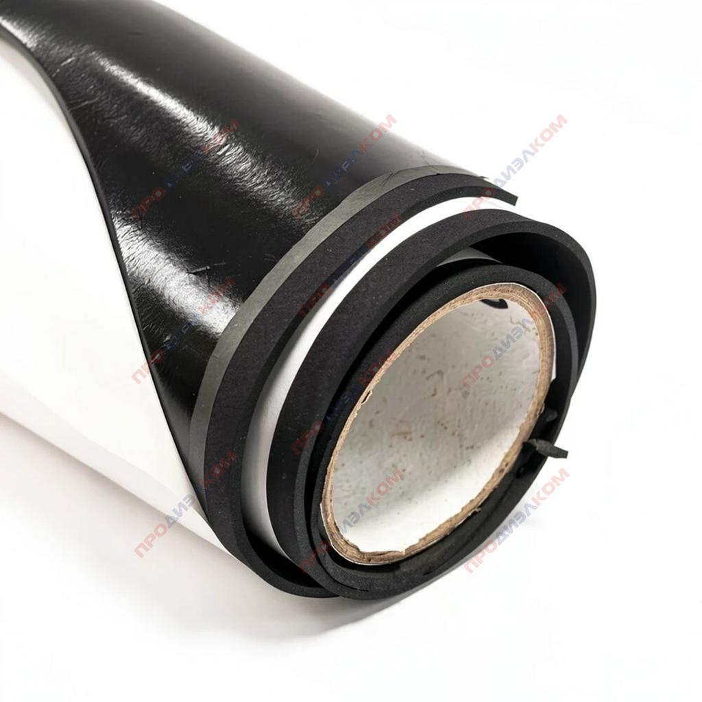 Вспененная резина EPDM 3,0 х 1000 х 1000 мм (черный)