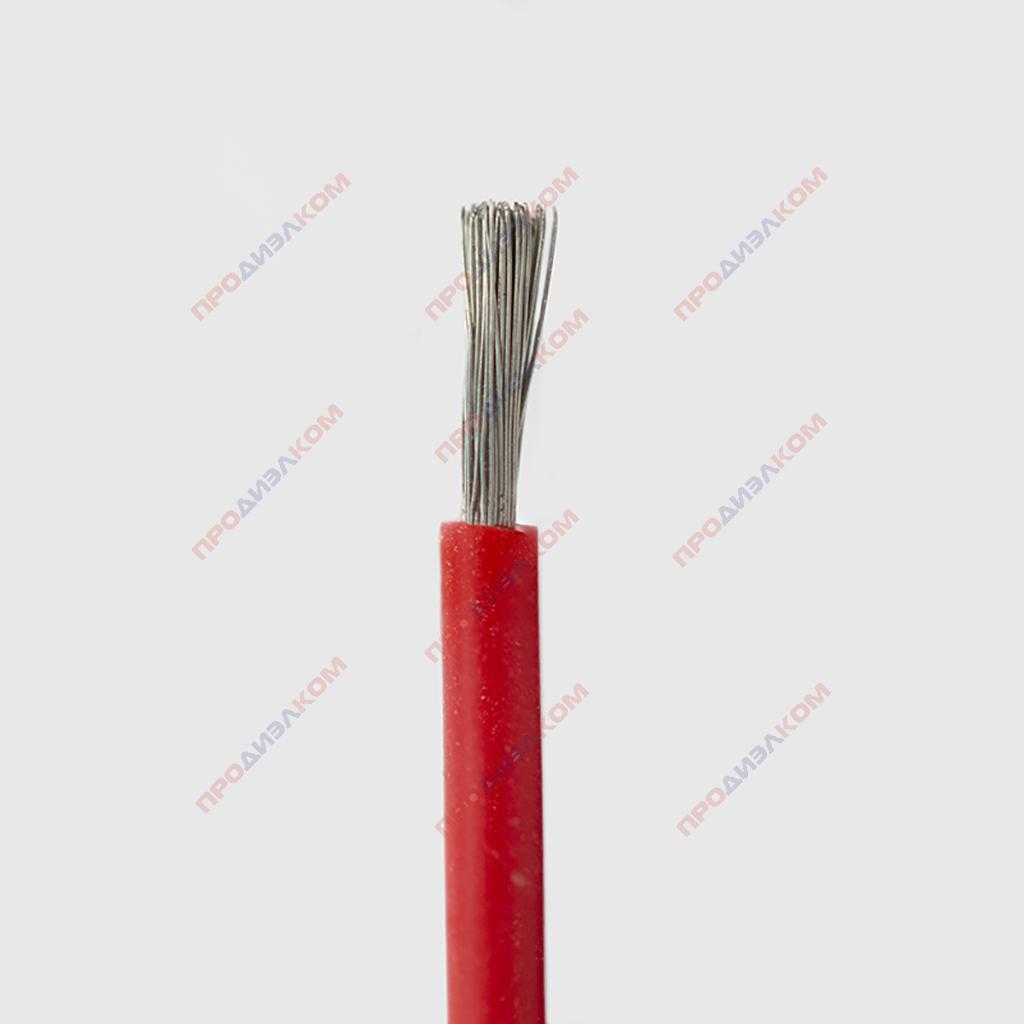 Провод силиконовый 22AWG 0,35 мм кв 10 м (красный)