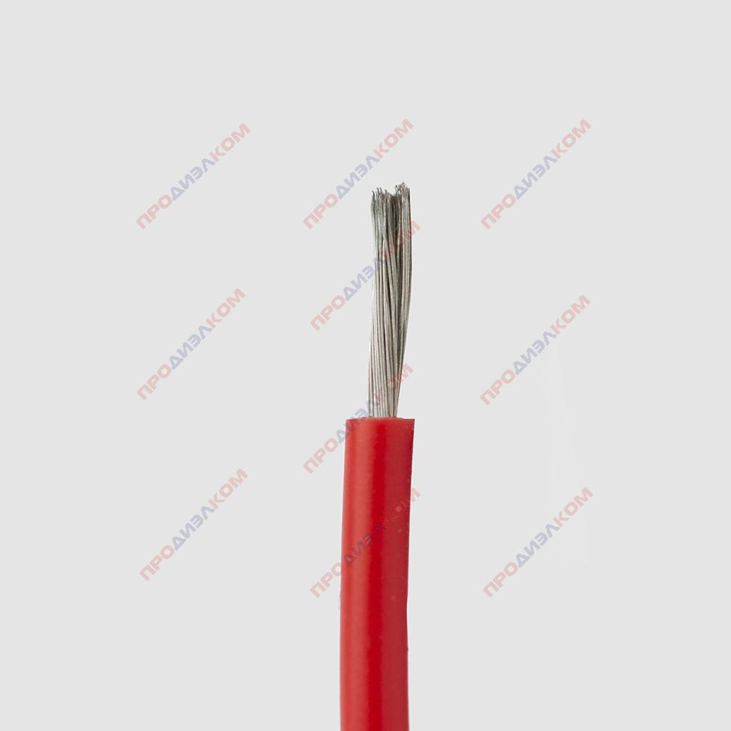Провод гибкий силиконовый 18AWG 0,75 мм кв 10 м (красный)