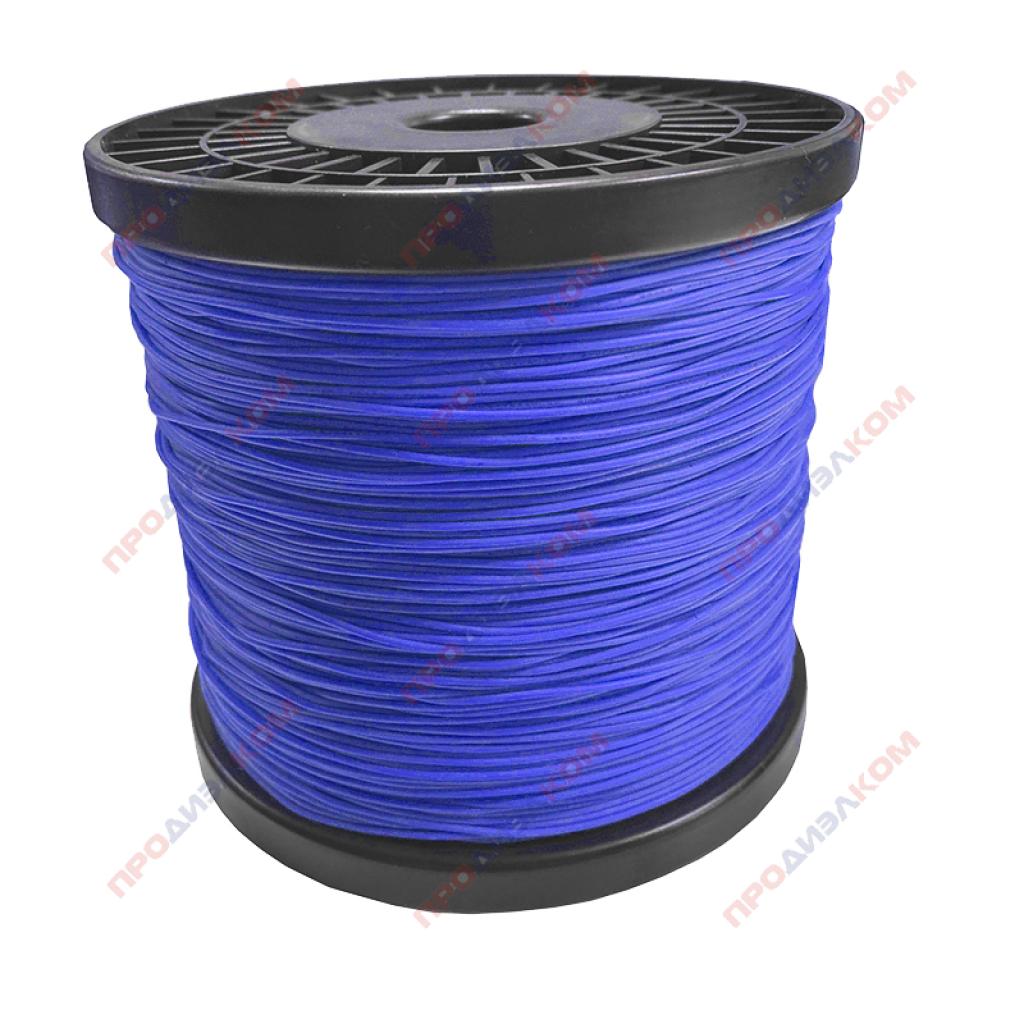 Провод силиконовый 18AWG 0,75 мм2 синий200 м