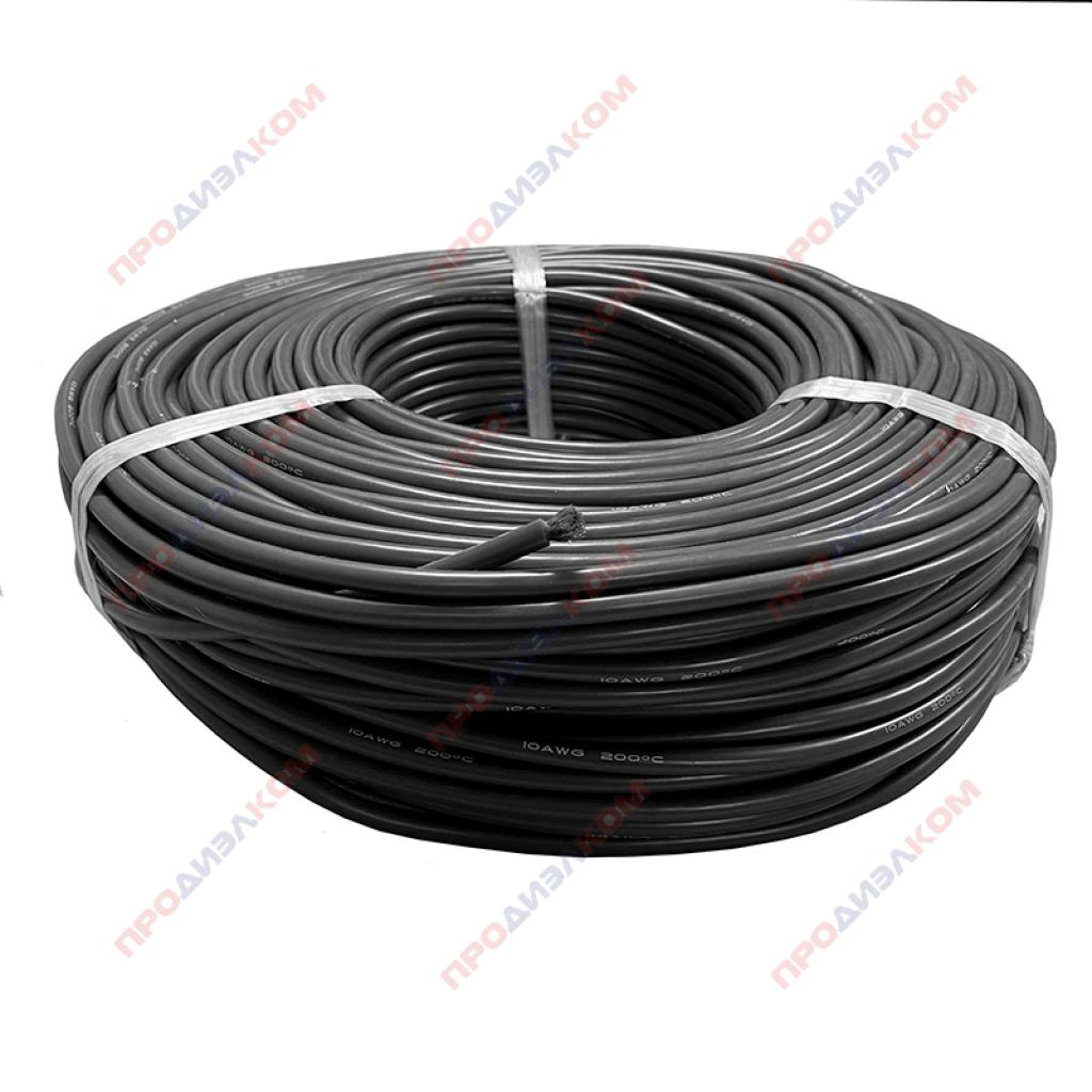 Провод силиконовый 24AWG 0,2 мм катушка 100 м (коричневый)