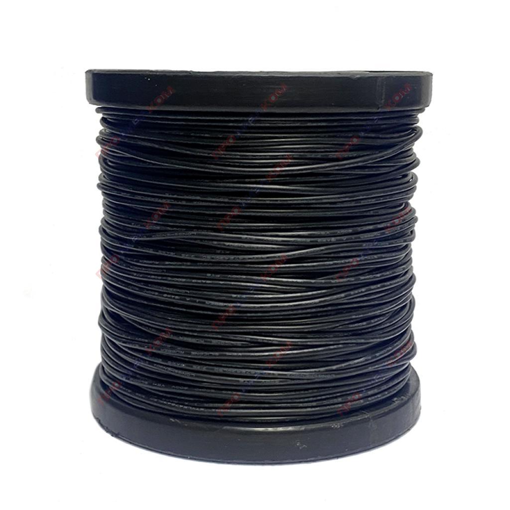 Провод силиконовый 17 AWG 1,0 мм кв 100 м (черный)