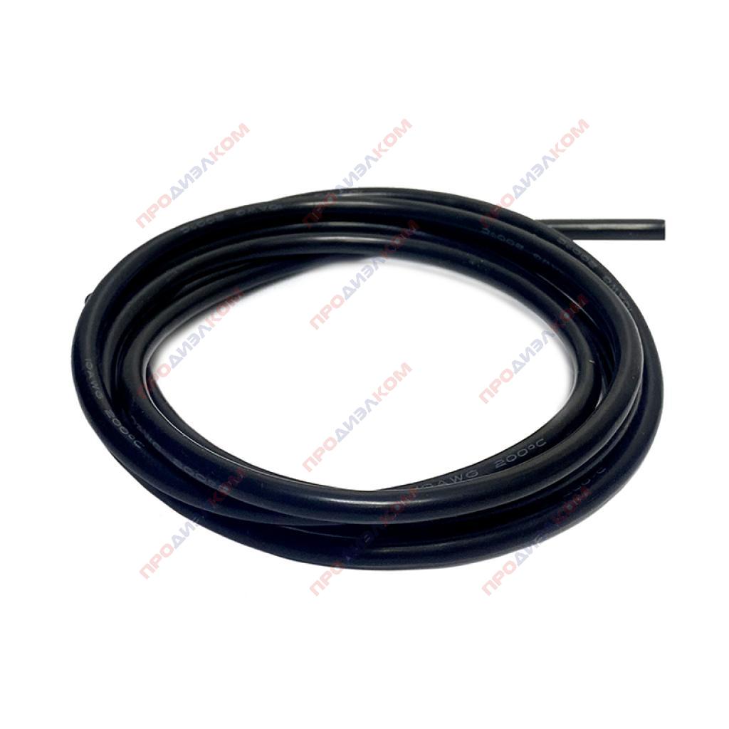 Провод силиконовый 13AWG 2,5 мм кв 1 м (черный)