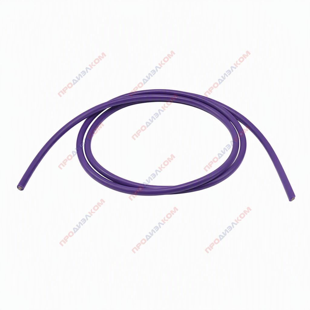 Провод гибкий в силиконе 10 AWG 5,25 мм² 1 м (фиолетовый)