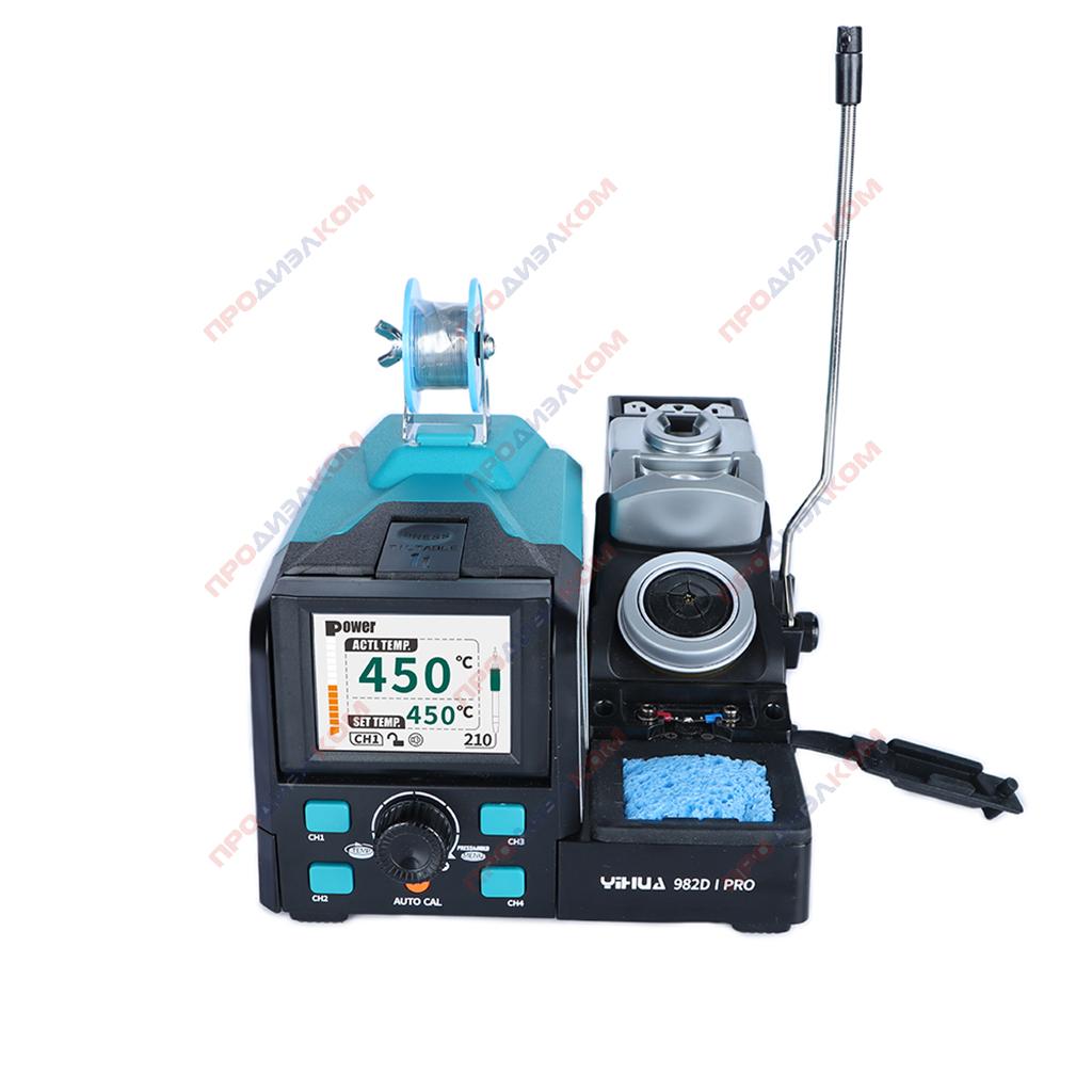 YiHUA 982D-I PRO паяльная станция (пинцет+С210)