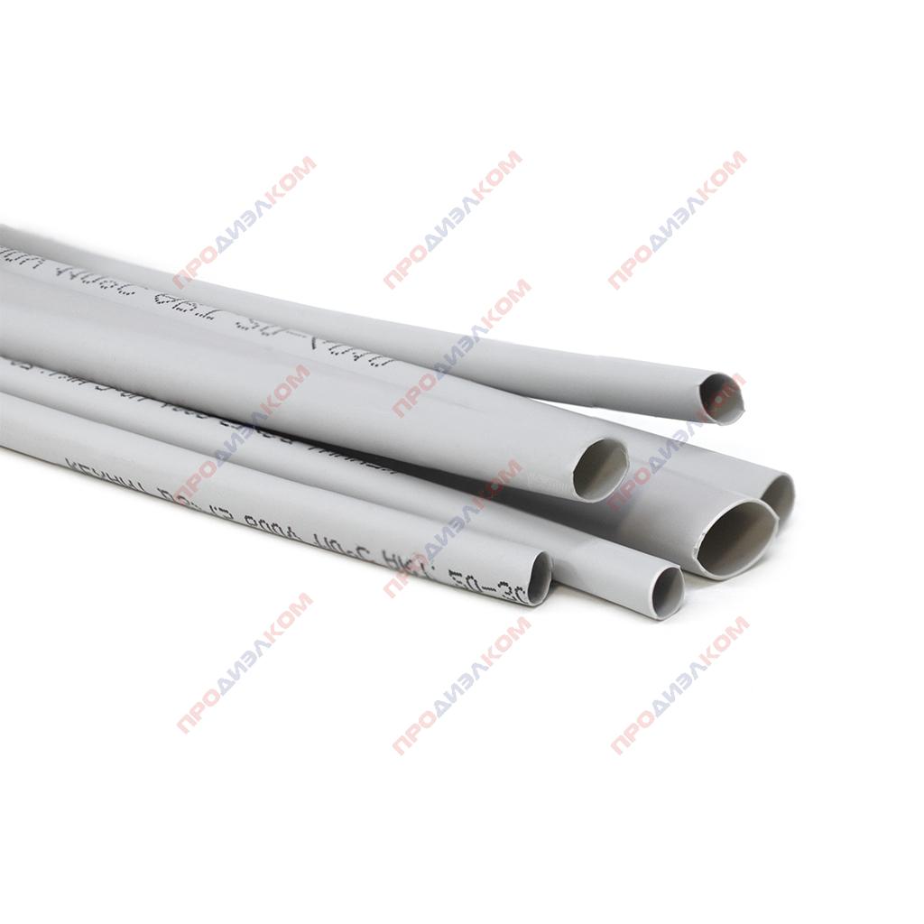 Трубка термоусадочная ТУТ нг серая 1,0/0,5 мм 1 м