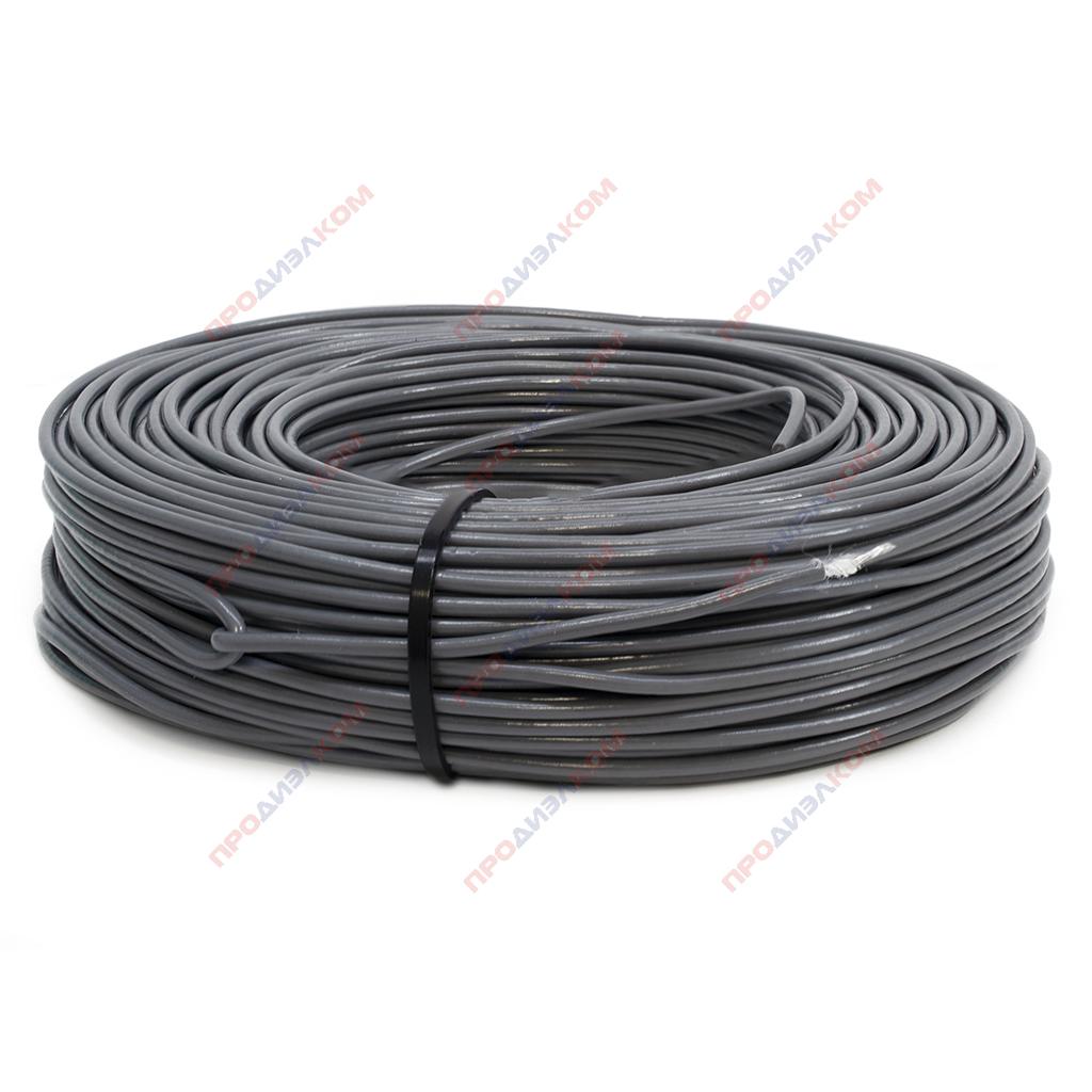 Провод МГШВ 0,75 мм кв. серый 50 м ( 1000В)