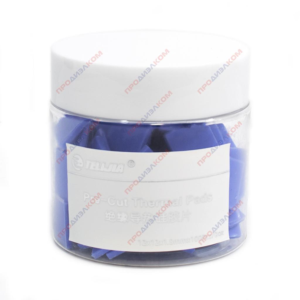 Термопрокладки в банке TE-P1 1,5 х 12 х 12 мм 100 шт