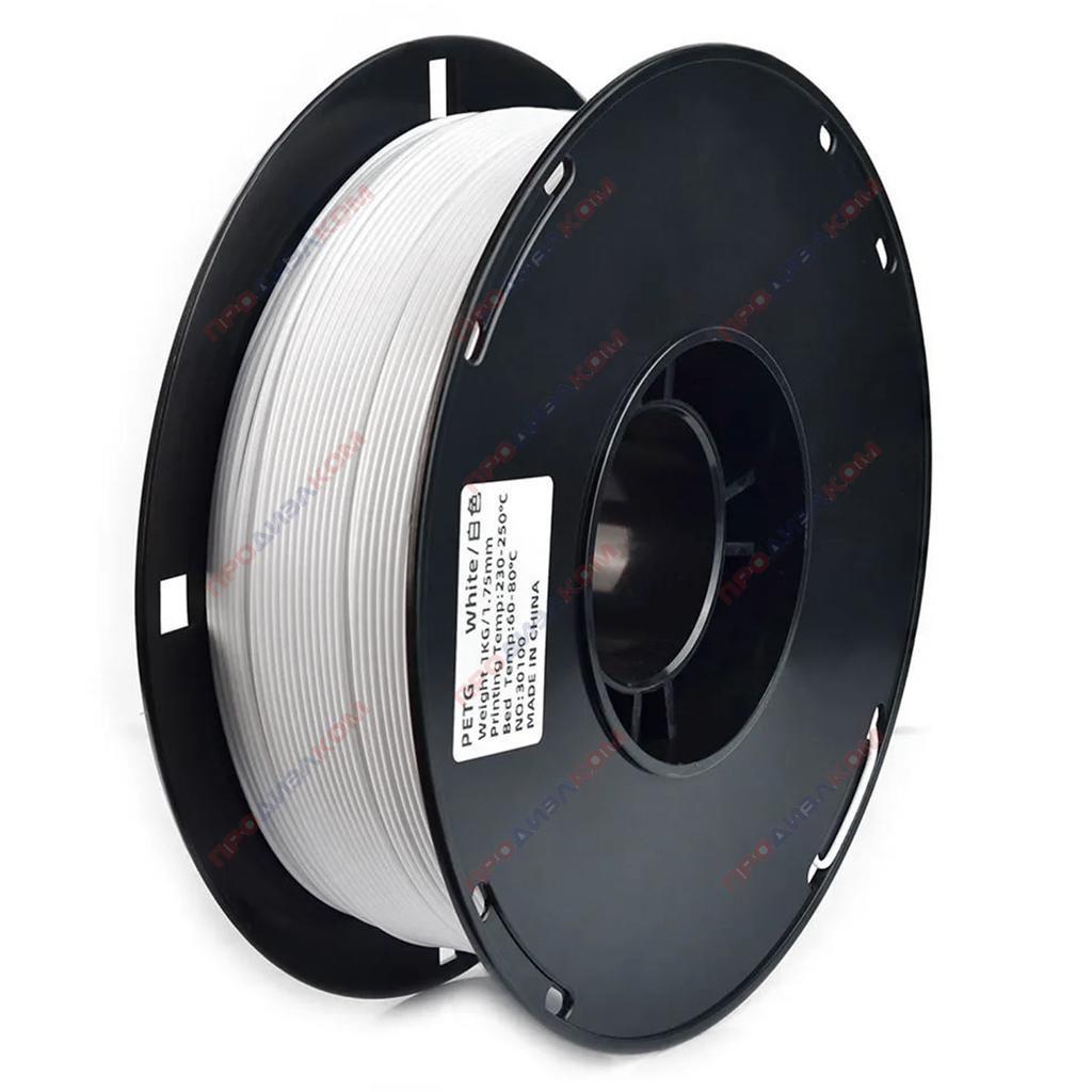 Филамент PETG белый 30100-1kg