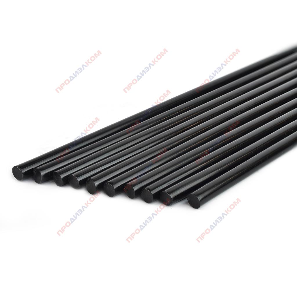 Термоклей черный 11 х 300 мм 500 г (18 шт) 