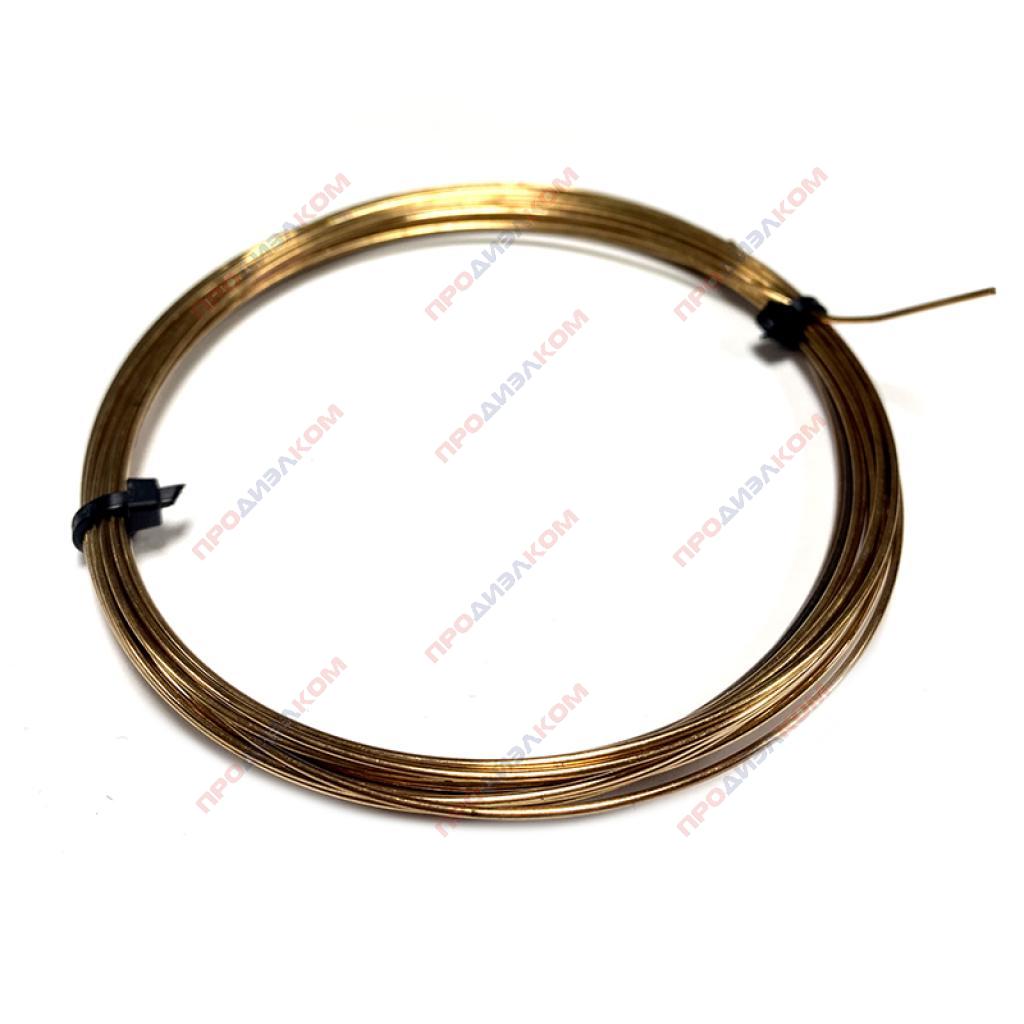 Проволока Бронза БрБ2 0,6 мм 10 м (мягкая)