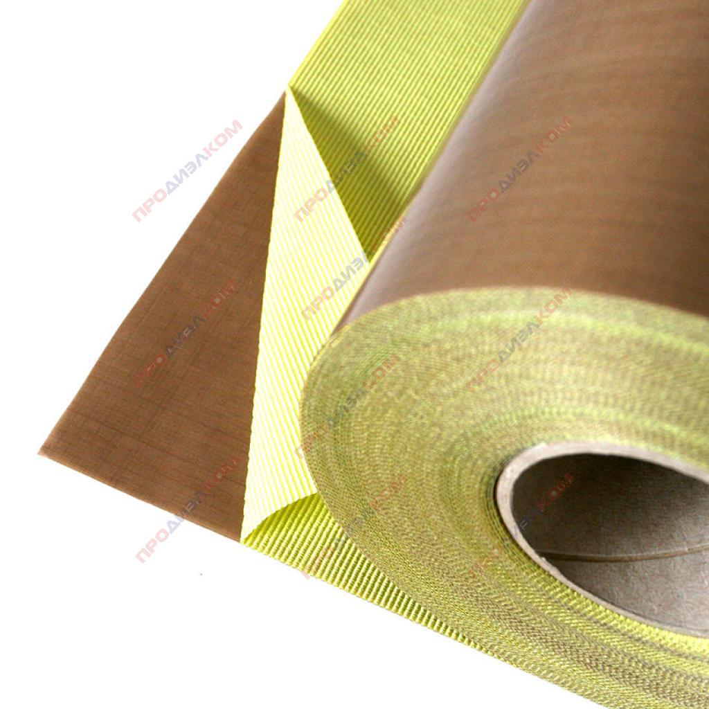 Тефлон армированный стеклотканью самоклеящийся 0,35 х 500 мм 30 м