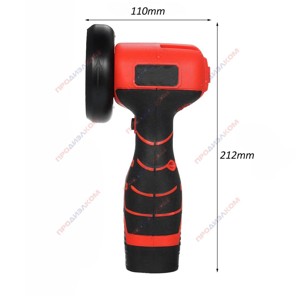 Угловая шлифмашинка с набором дисков (10 мм)