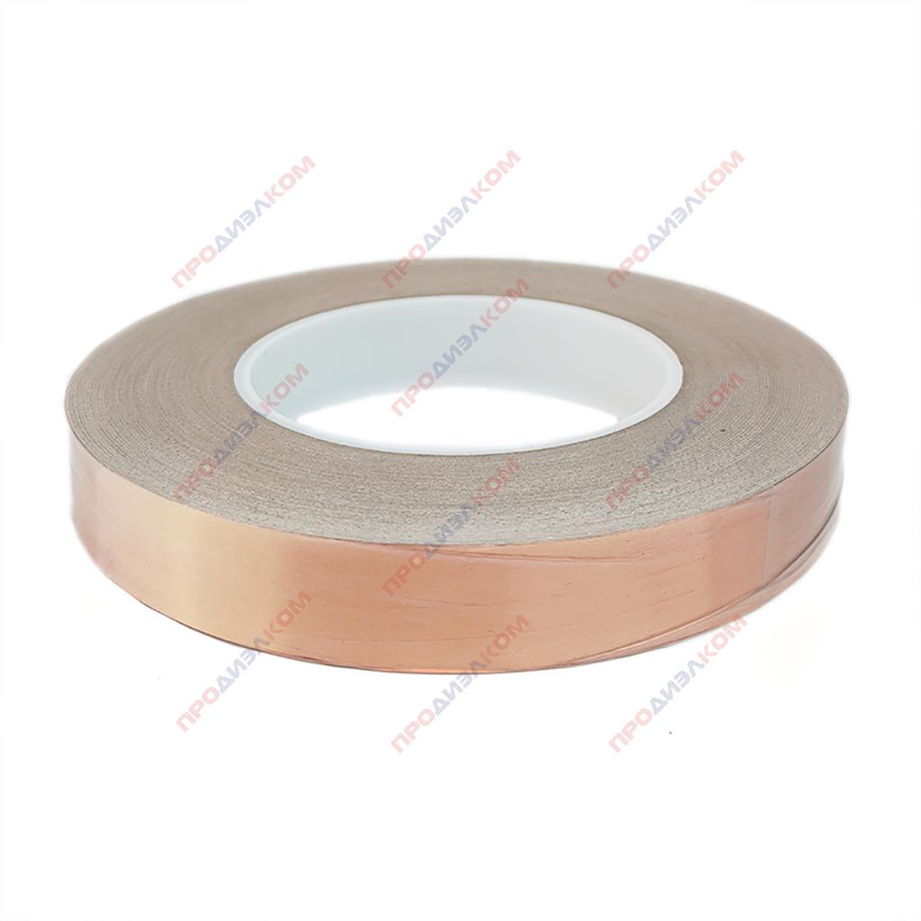 Медный скотч не токопров. 0,065 х 25 мм 50 м