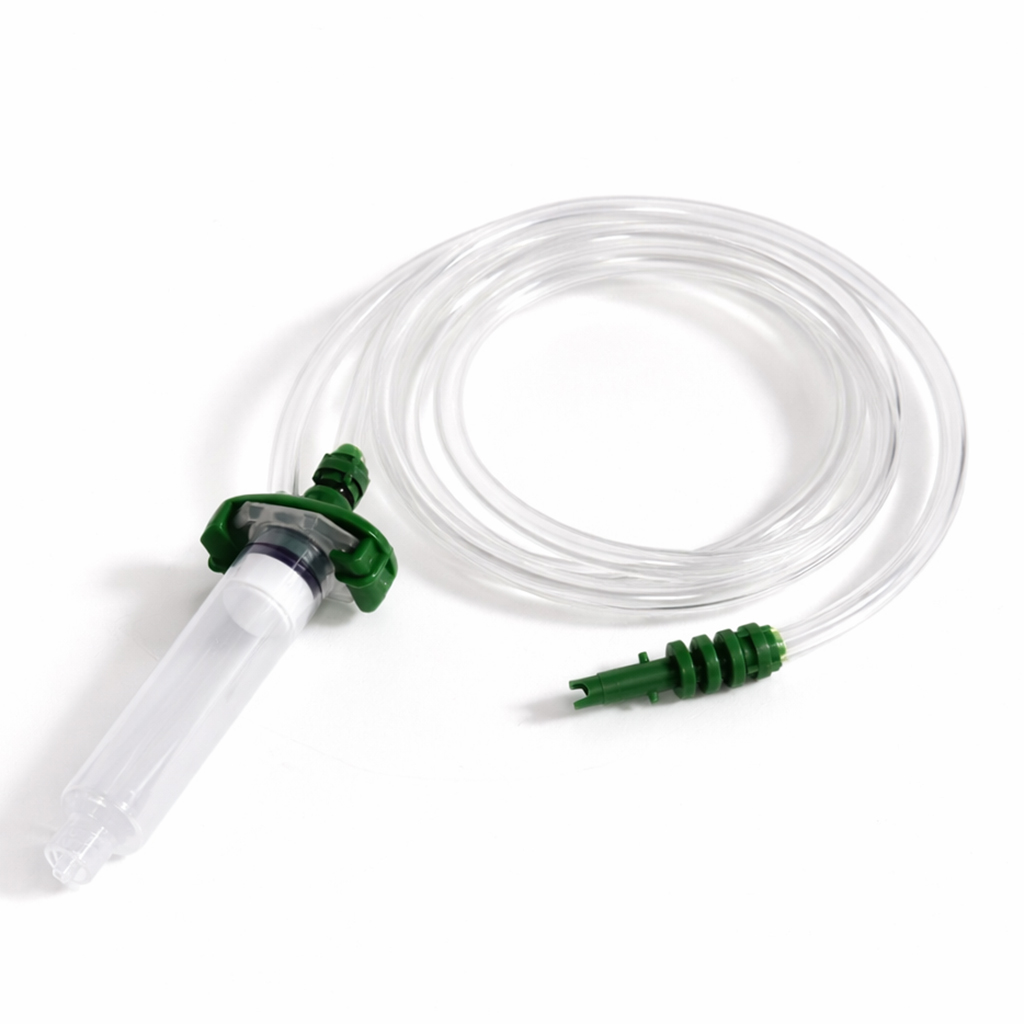 Шприц с трубкой 10сс для дозатора BY-981