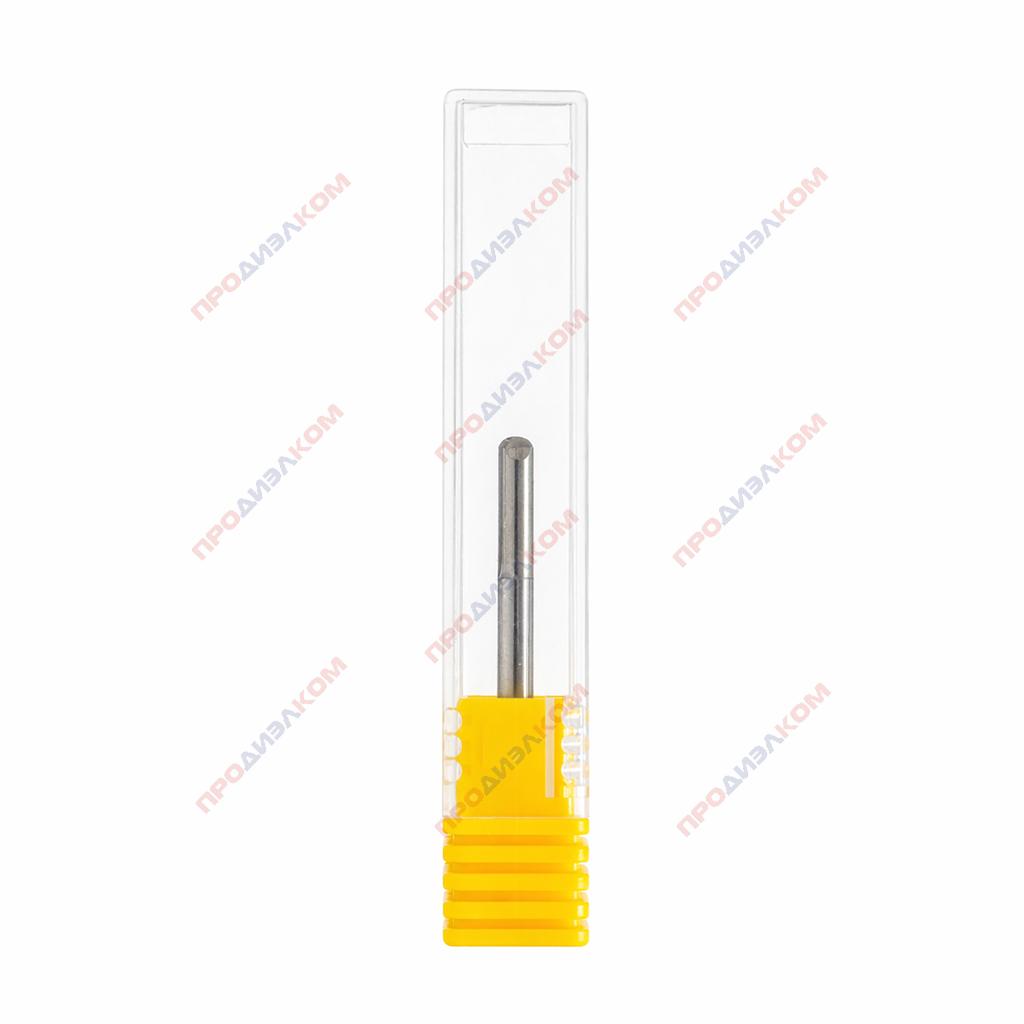 Фреза сферическая прямая двухзаходная 3,175 х 3,175 х 12 мм