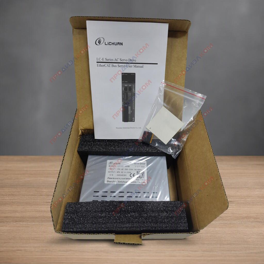 Сервомотор с драйвером Ethercat 17 bit  220 В, 400 Вт
