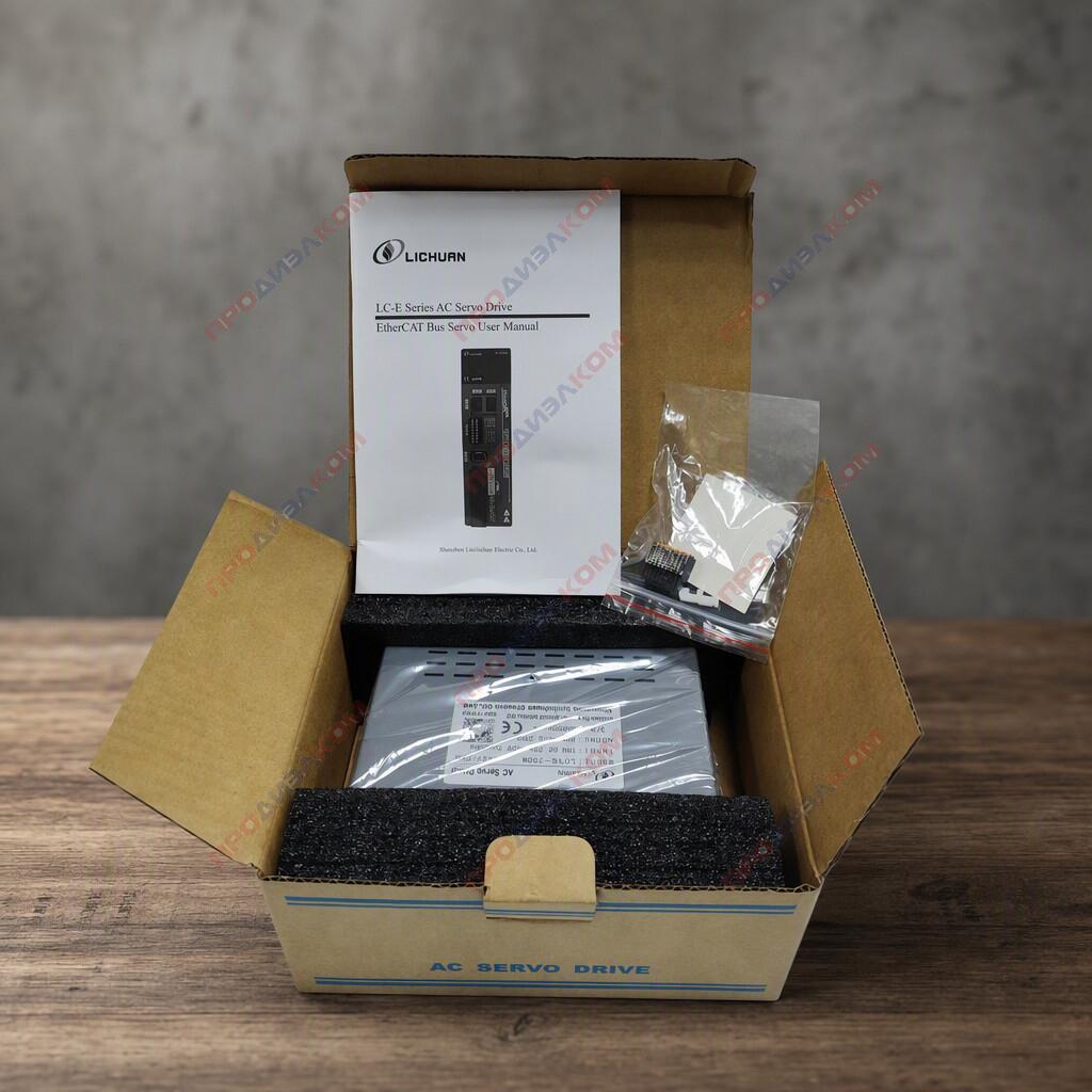 Сервомотор с драйвером Ethercat 17 bit 220 В, 750 Вт