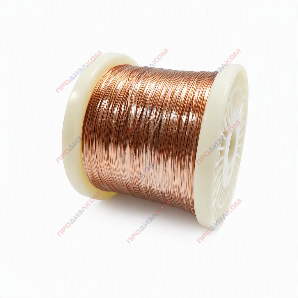 Провод обмоточный литцендрат Litz wire 28 х 0,1 мм 1 кг
