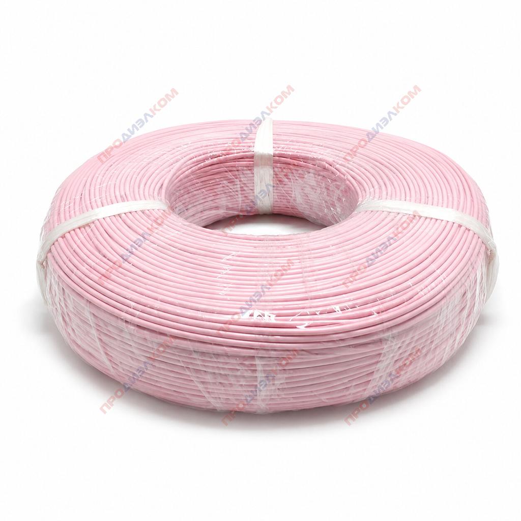 Провод силиконовый 18AWG 0,75 мм кв 305 м (розовый)